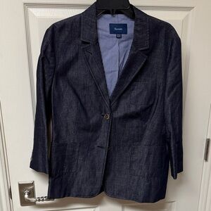 Faconnable Navy Women's Blazer